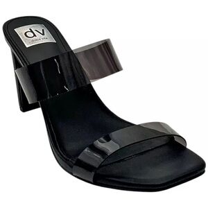 Dolce Vita Women's Selsta Heeled Sandal Black Smooth size 9